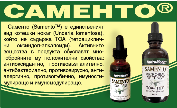 Lechitel.BG ::: в-к Лечител » САМЕНТО® срещу синузит